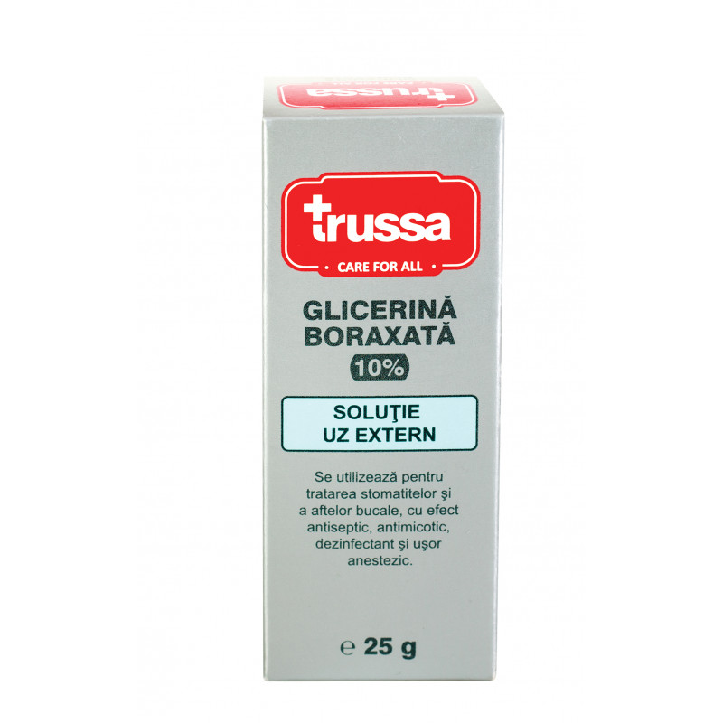 Glicerina boraxata 10%, 25g, Trussa