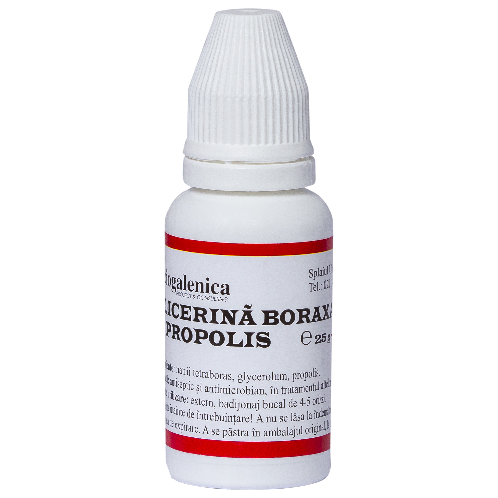 Glicerina boraxata cu propolis 10% 20g