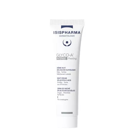 Glyco-A Intense Peeling Crema de Noapte cu 25% Acid Glicolic 30ml, IsisPharma