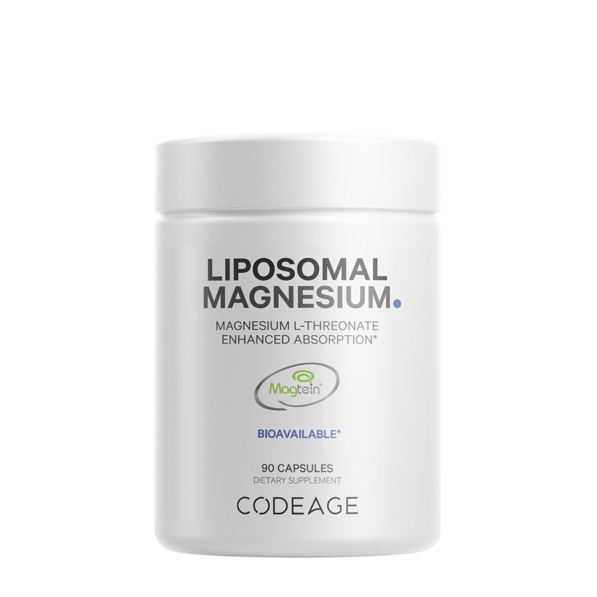 GNC CODEAGE LIPOSOMAL MAGNESIUM L-THREONATE 90CPR 585153