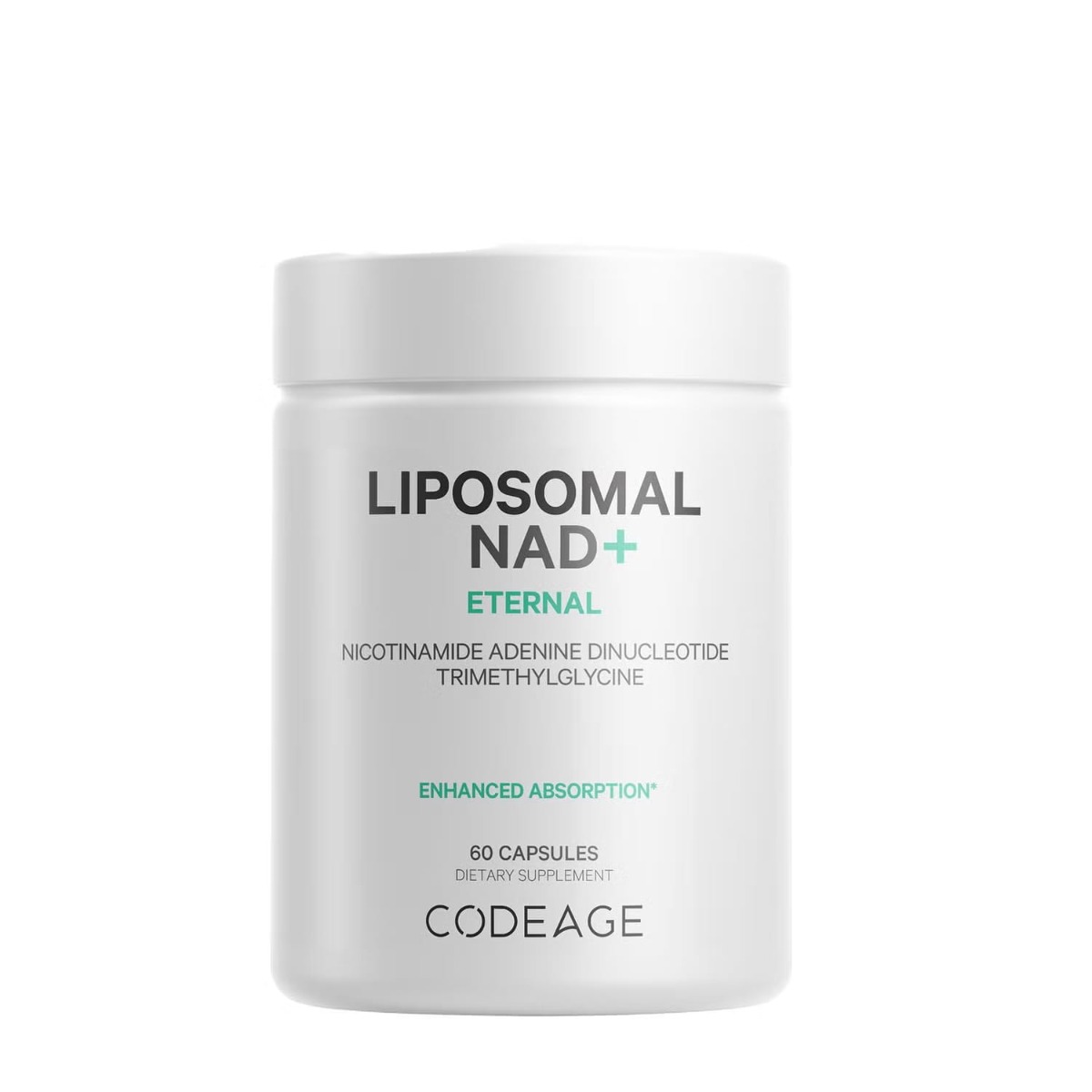 GNC CODEAGE LIPOSOMAL NAD+ETERNAL 60CAPS 585138