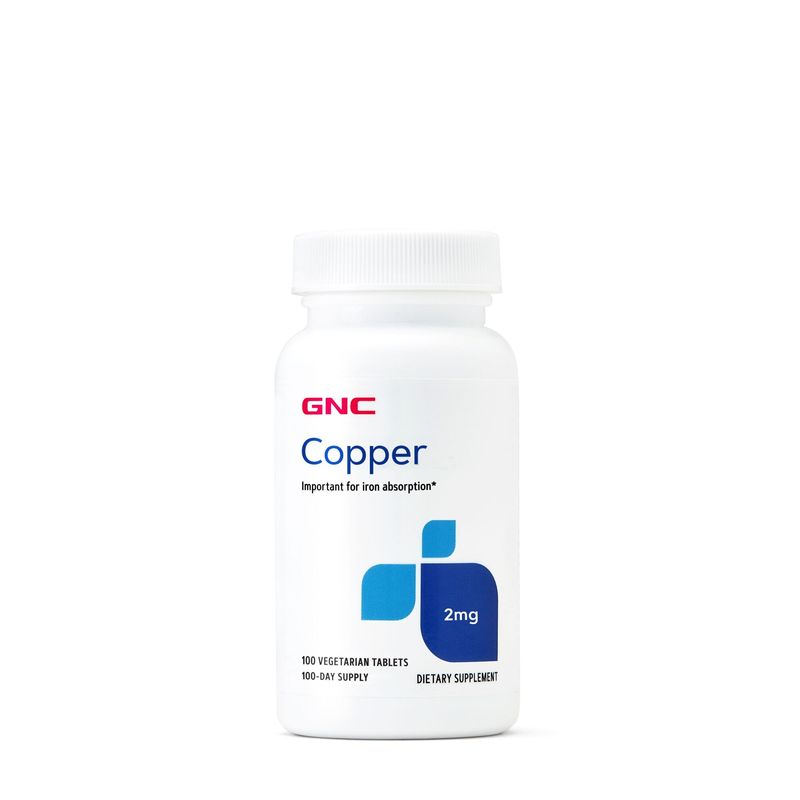 GNC Cupru 2 mg | 100 capsule