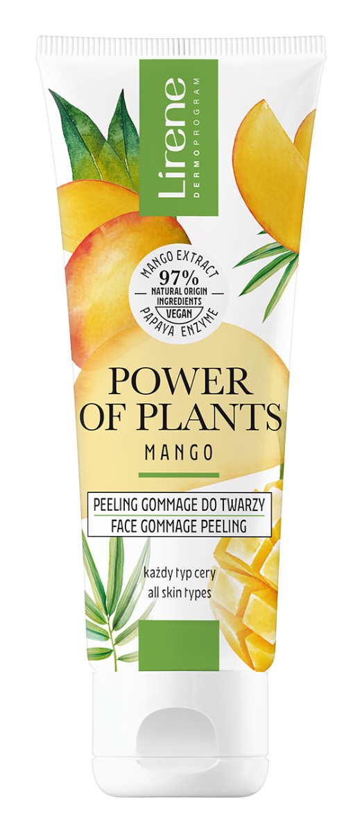 Gomaj-peeling facial Power of Plants, 75ml, Lirene