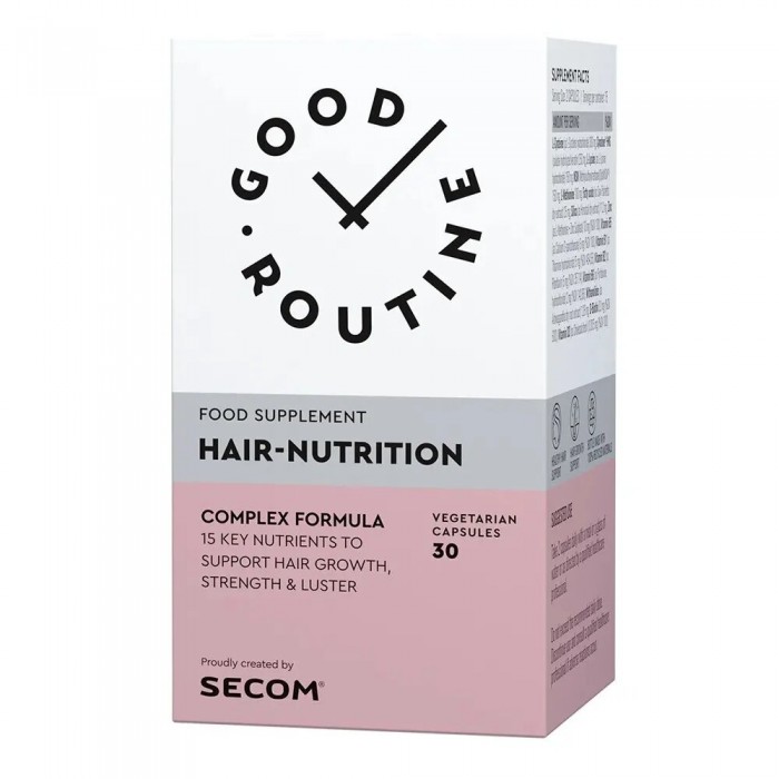 Good Routine Hair Nutrition, Secom | 30 capsule