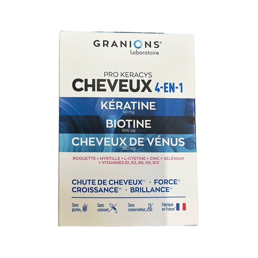 Granions LGN Pro Keracys Par 4 in 1, 90 tablete