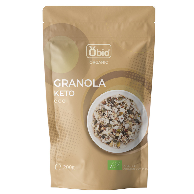 Granola keto bio 200g Obio