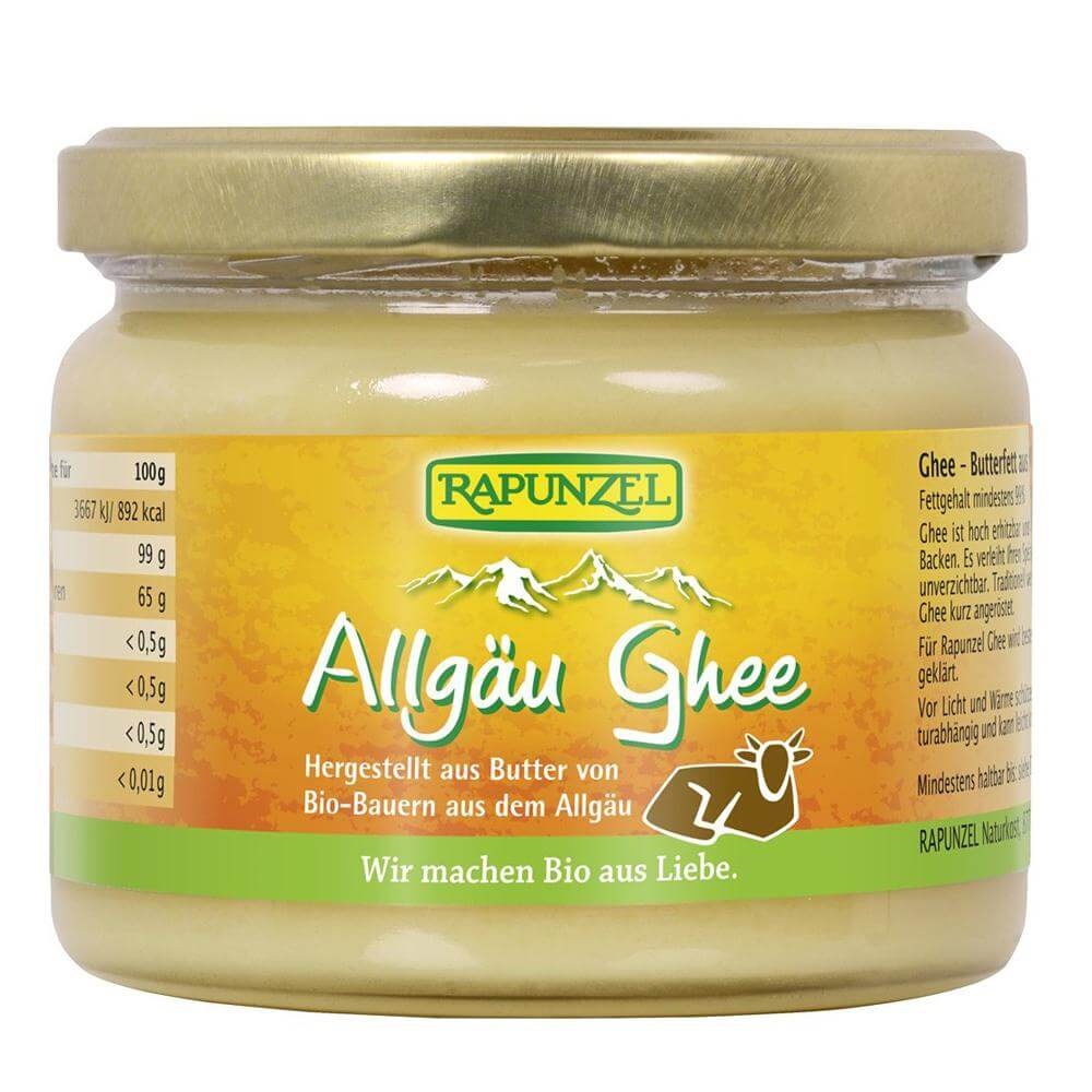 Grasime din unt Allgau Ghee ECO, 250g, Rapunzel