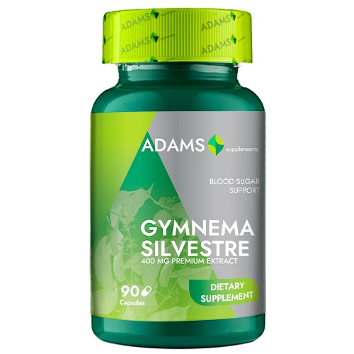 Gymnema Sylvestre 400mg, 90cps, Adams Supplements