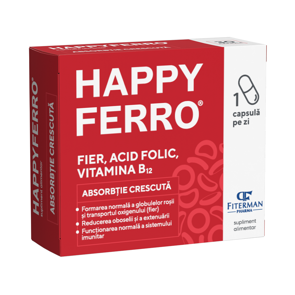 Happy Ferro, 30 capsule, Fiterman