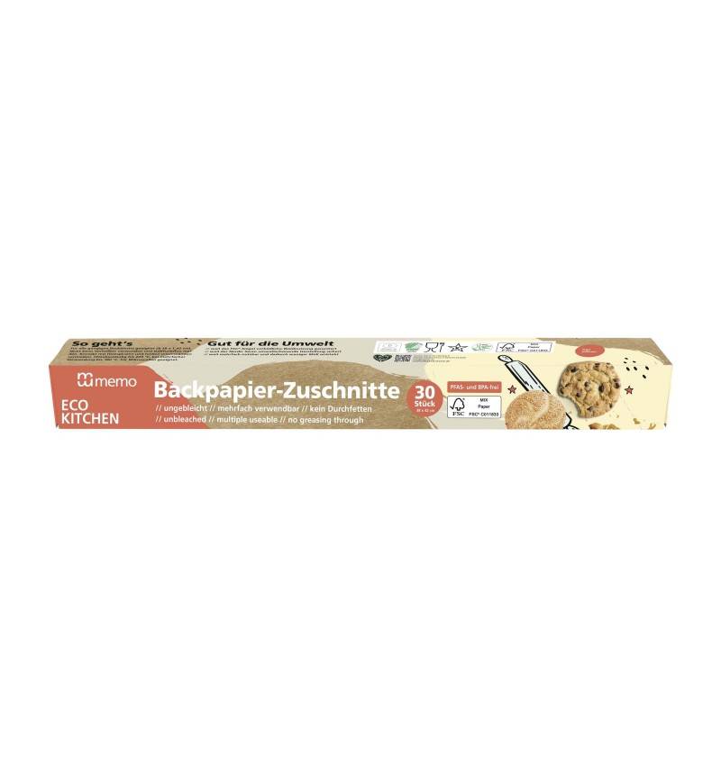 Hartie de copt pretaiata - memo ECO KITCHEN - poza 1