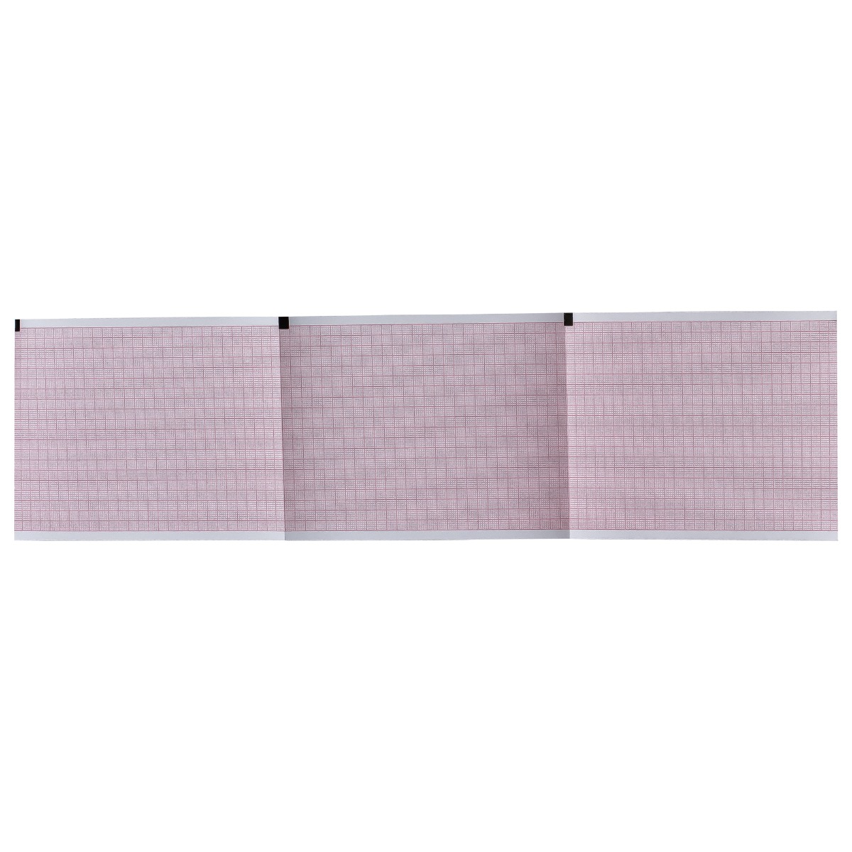 Hartie ECG/EKG, PRIMA, ECG 110x140mm (Nihon Kohden), 143 coli, rosie