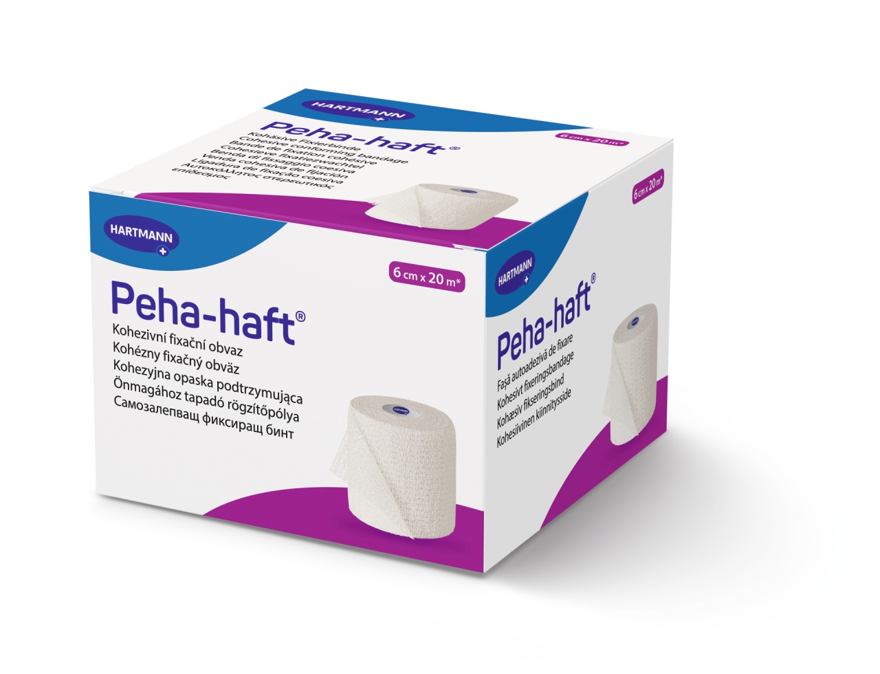HARTMANN Peha-Haft 6 cm x 20 m – Fasa elastica autoadeziva