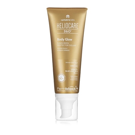 Heliocare 360 Body Glow SPF 50+ ulei gel protectie solara corp, 100 ml