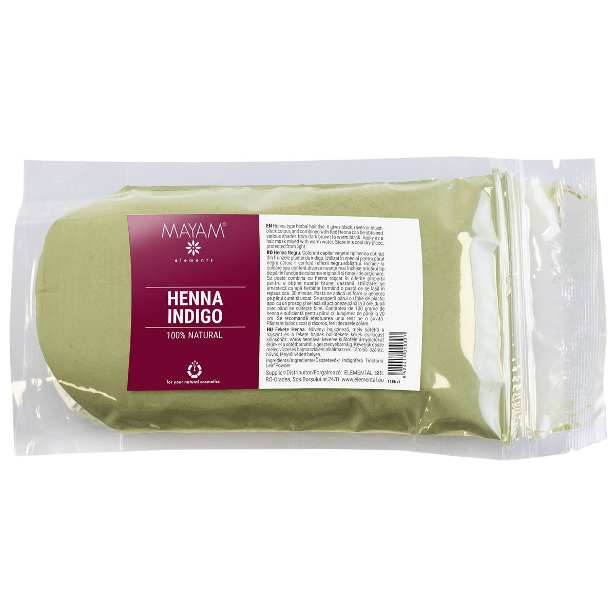 Henna Negru, 100g - Mayam - poza 2