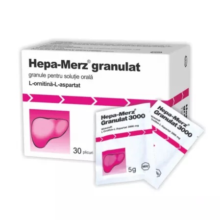 Hepa-Merz 3g gran.sol.orala 5g x 30pl