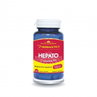 Hepato Curcumin95, 60 capsule Herbagetica