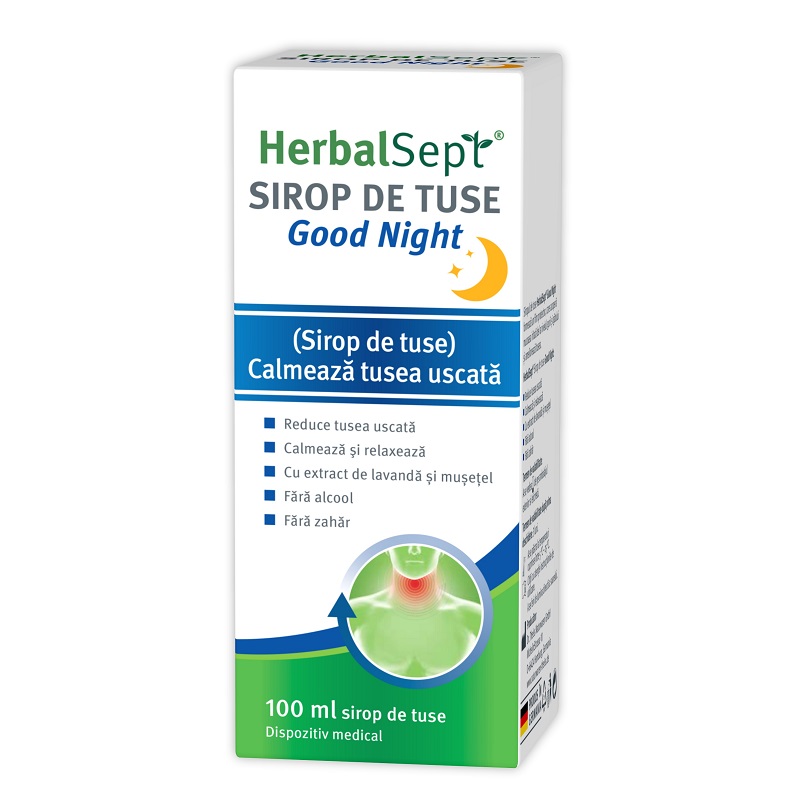 HerbalSept Good Night sirop de tuse, Theiss Naturwaren | 100 ml