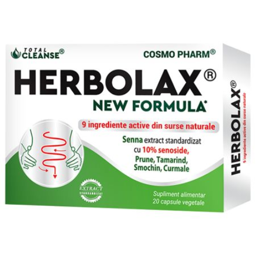 Herbolax Formula Noua 20cps Cosmopharm