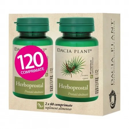 Herboprostal, 120 comprimate, Dacia Plant