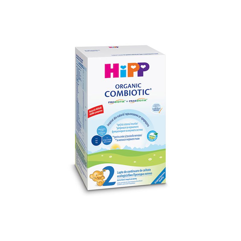 Hipp Organic Combiotic 2 Lapte praf formula de continuare +6 luni | 300 gr