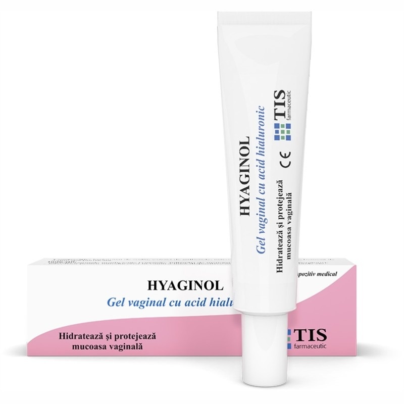 Hyaginol gel vaginal cu acid hialuronic, 40 ml, Tis