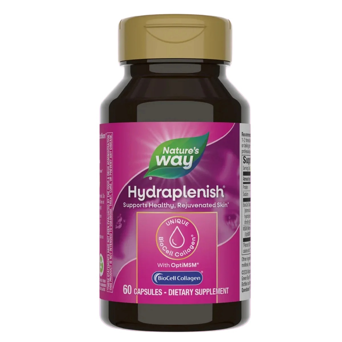 Hydraplenish Plus MSM Nature s Way, 60 capsule, Secom