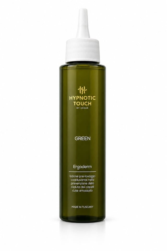 Hypnotic Touch Green - Tratament loțiune Ergoderm împotriva căderii parului, scalp sensibil, iritat 100 ml