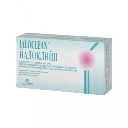 Ialoclean orodispersabil, 30 comprimate – Farma-Derma