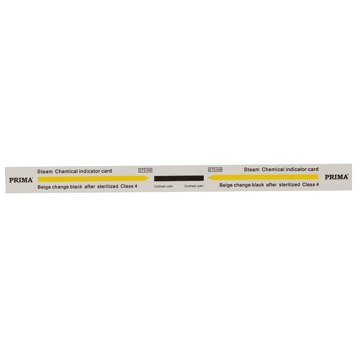 Indicator chimic strip dublu PRIMA, (clasa 4 - emulator) abur, 250 bucati
