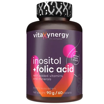 Inositol + Acid Folic, 60 tablete, VitaXynergy