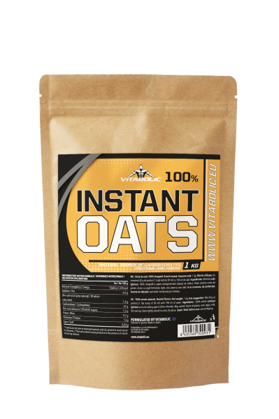 Instant Oats fara aroma, 1kg, Vitabolic