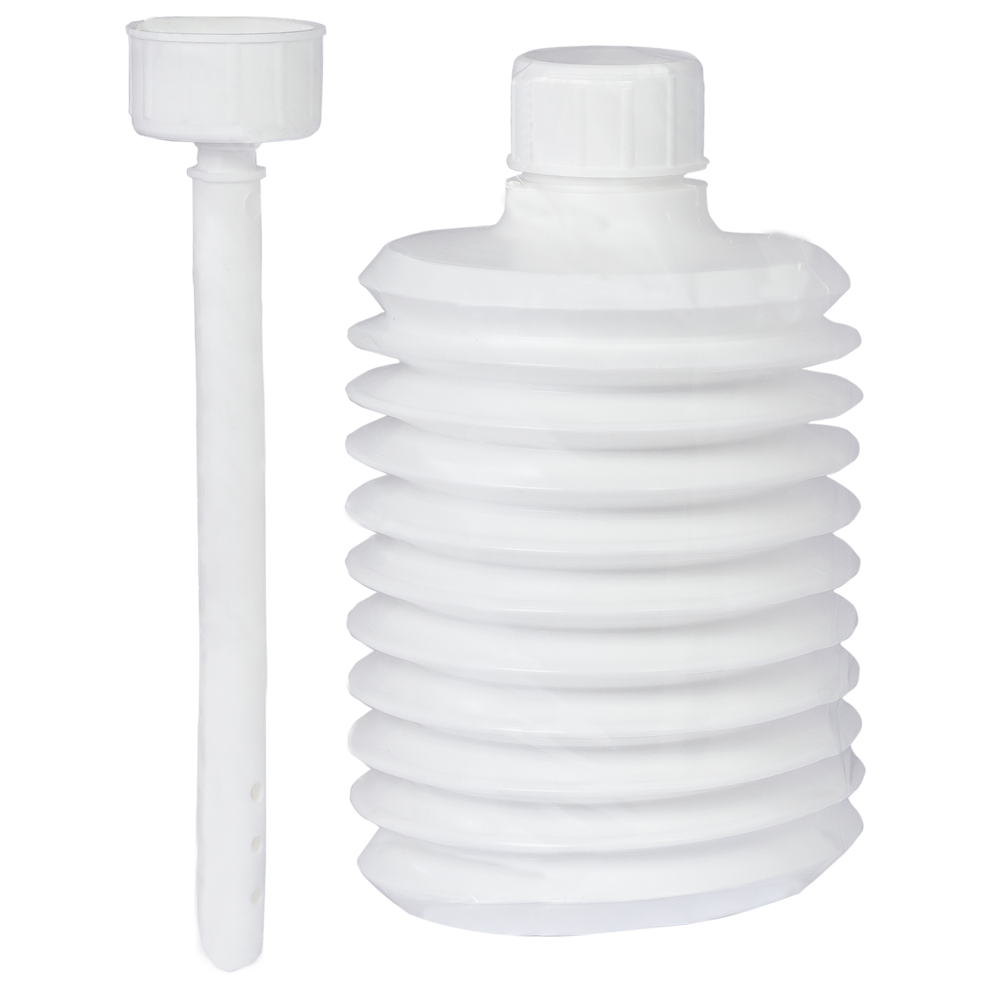 Irigator burduf, ultra practic, cu dop etans, 350ml