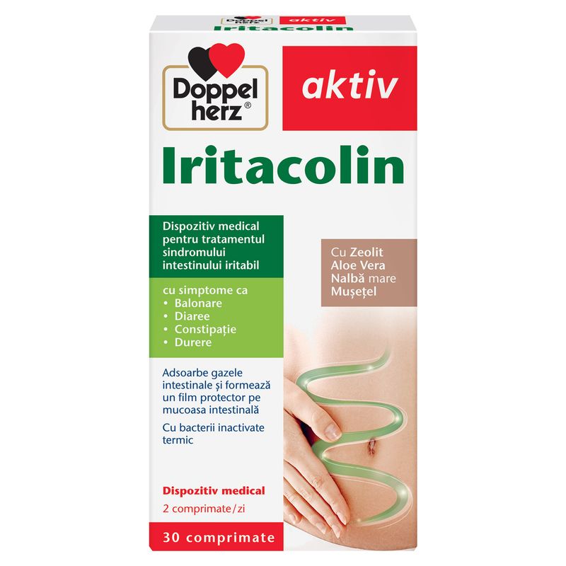 Iritacolin, Doppelherz Aktiv | 30 comprimate