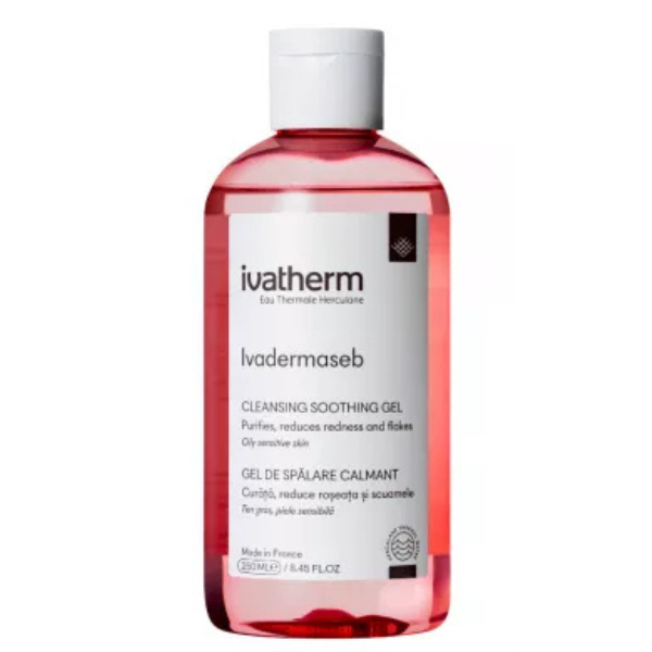 IVATHERM IVADERMASEB GEL DE SPALARE CALMANT 250ML
