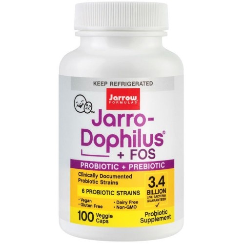 Jarro Dophilus + FOS, 100cps, Jarrow Formulas
