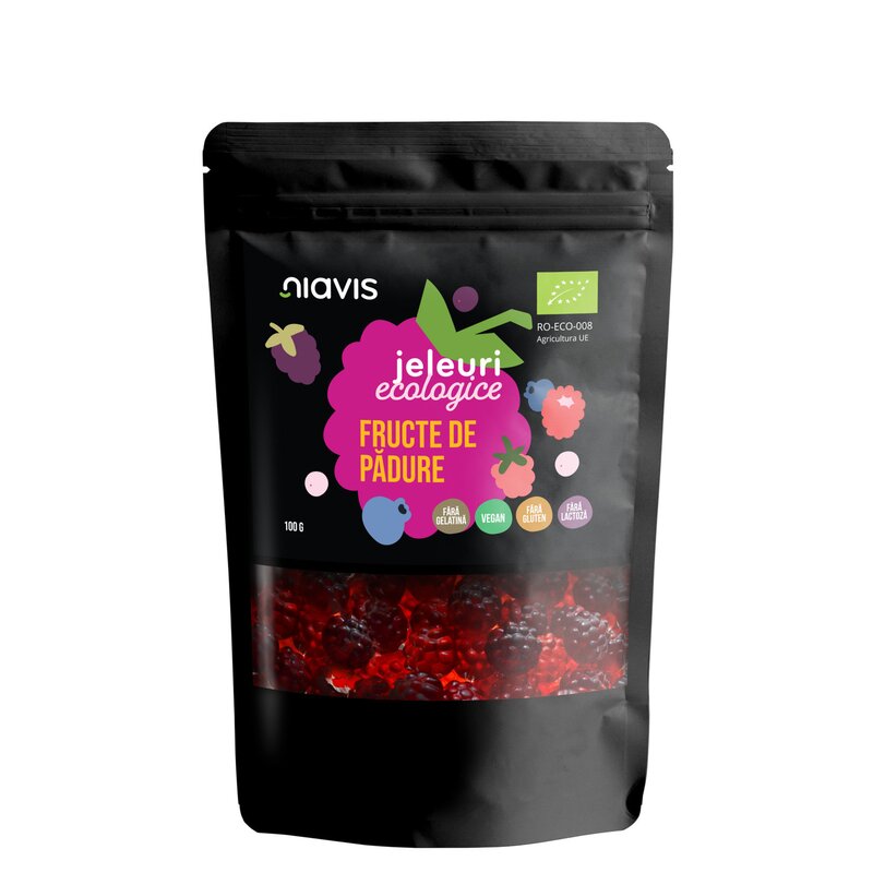 Jeleuri Ecologice \ Fructe de Padure\ , 100g, Niavis