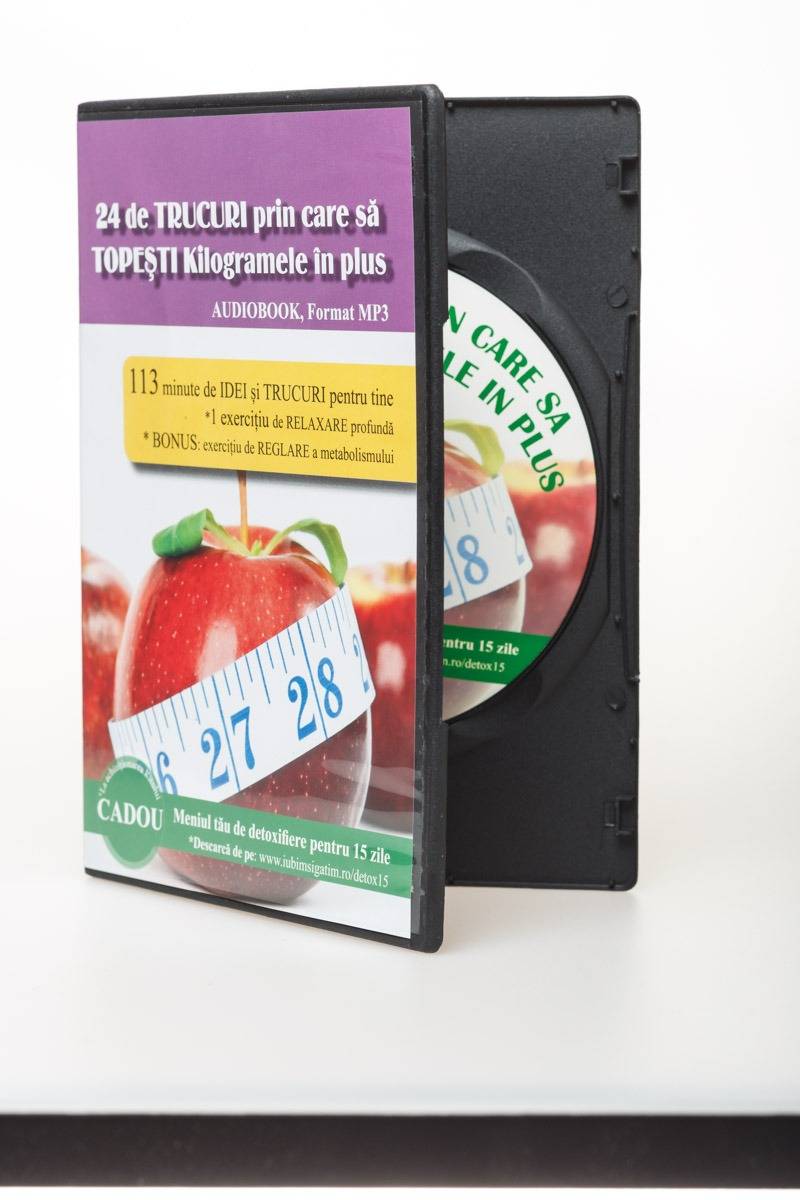 Jurnal Detox - carte + CD -24 de Trucuri ca sa slabesti, Florentina Gionea, Inedit Prosperity - poza 2