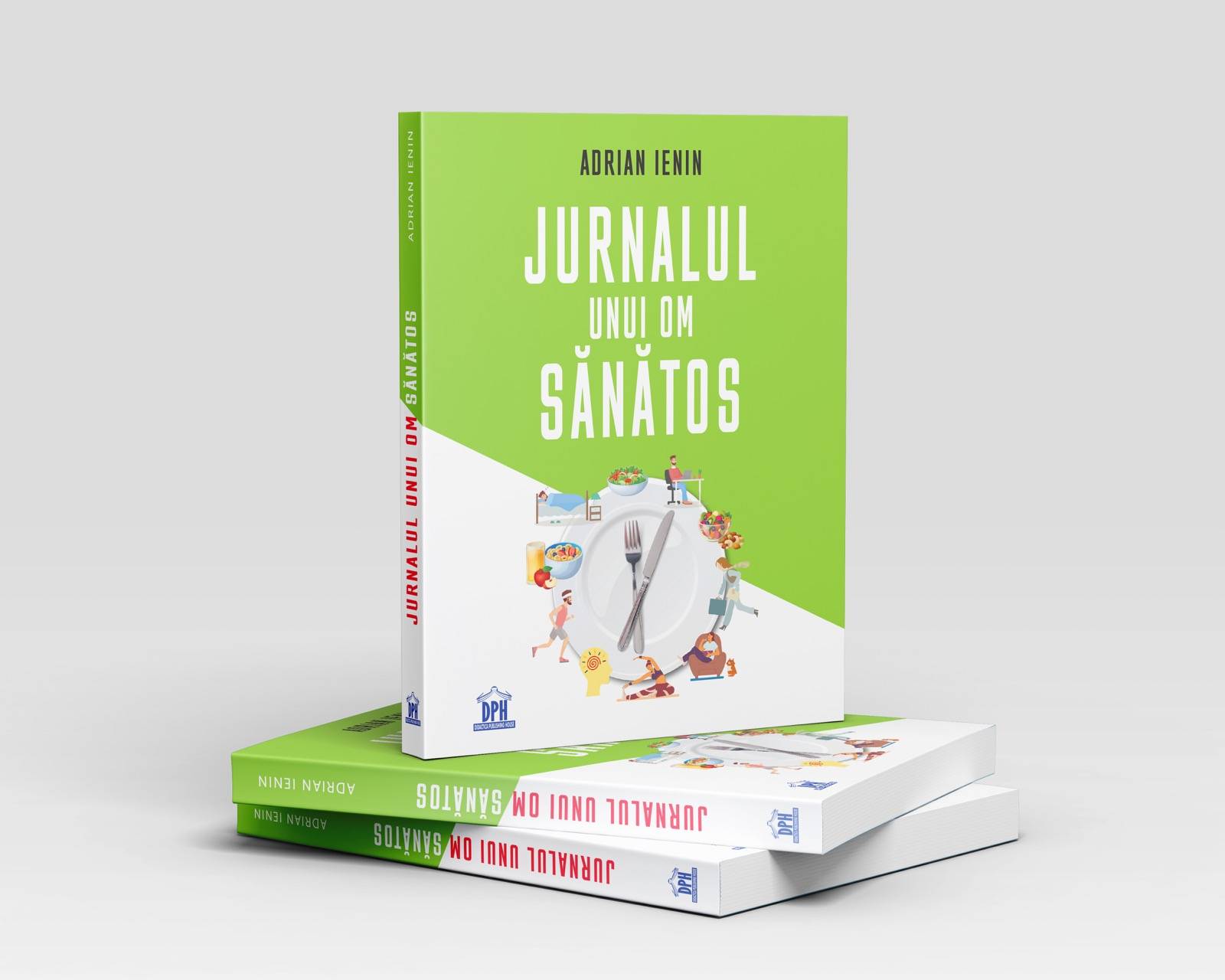 Jurnalul unui om sanatos, carte, Farm. Adrian Ienin, Editura DPH - poza 1