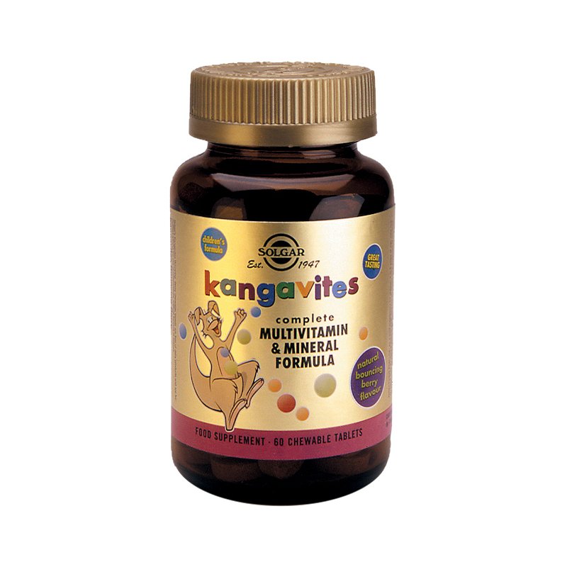 KANGAVITES FORMULA BERRY 60 TAB, SOLGAR