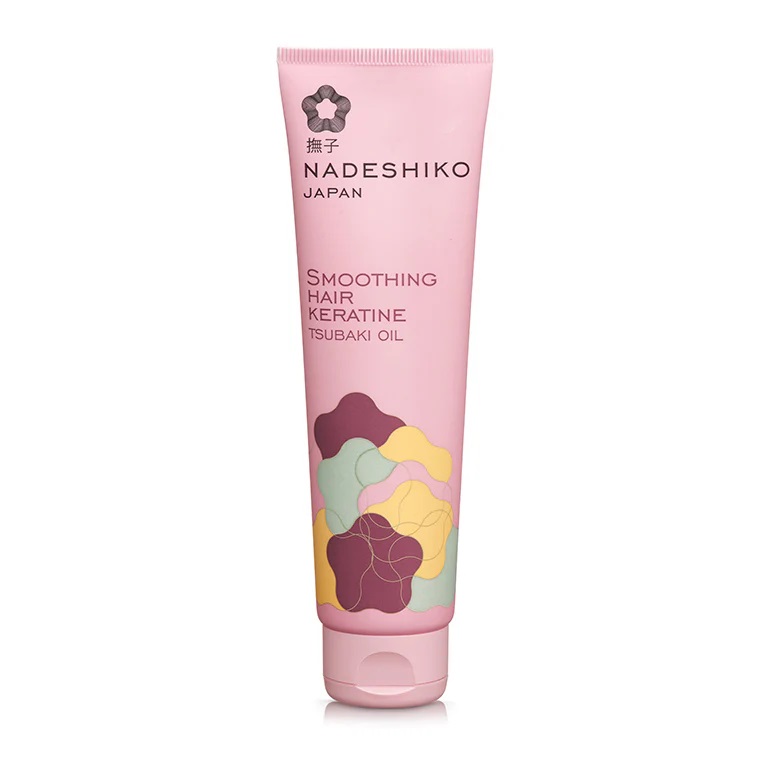 Keratina pentru netezirea parului cu ulei de tsubaki, 100ml, Nadeshiko