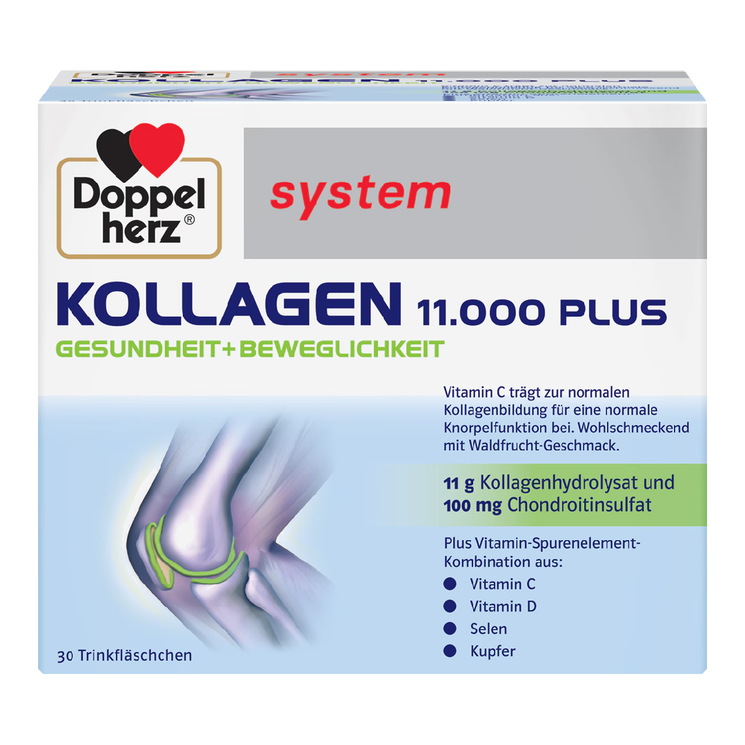 Kollagen 11.000 Plus, 30 flacoane unidoza, Doppelherz