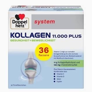 Kollagen 11.000 Plus, 36 flacoane unidoza, Doppelherz