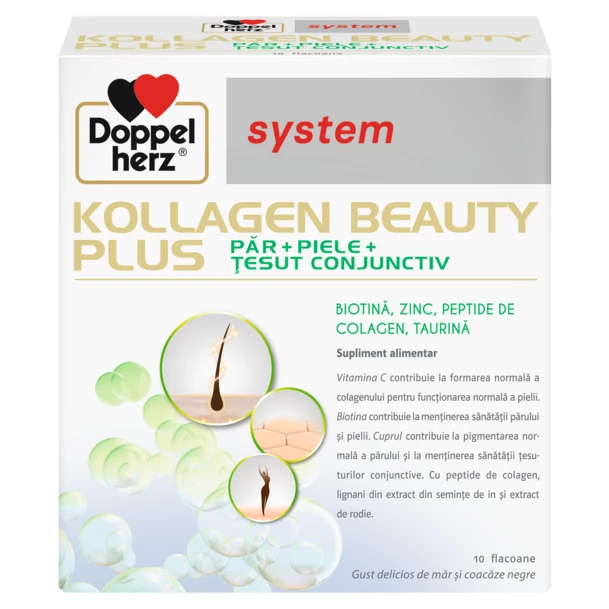 Kollagen Beauty Plus, Doppelherz System | 10 fiole