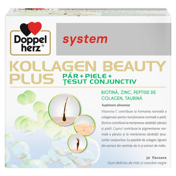 Kollagen Beauty Plus, Doppelherz System | 30 fiole