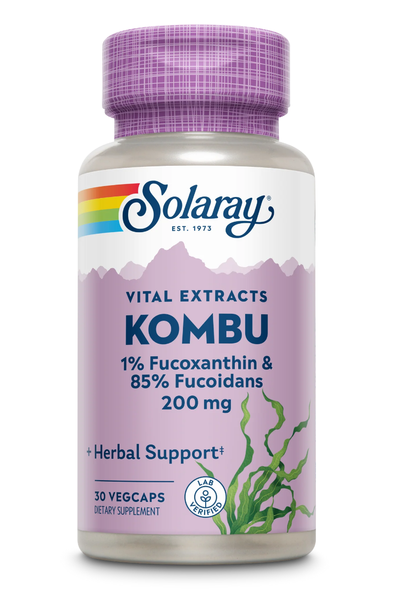 Kombu Fucoxanthin Solaray, 30 capsule, Secom