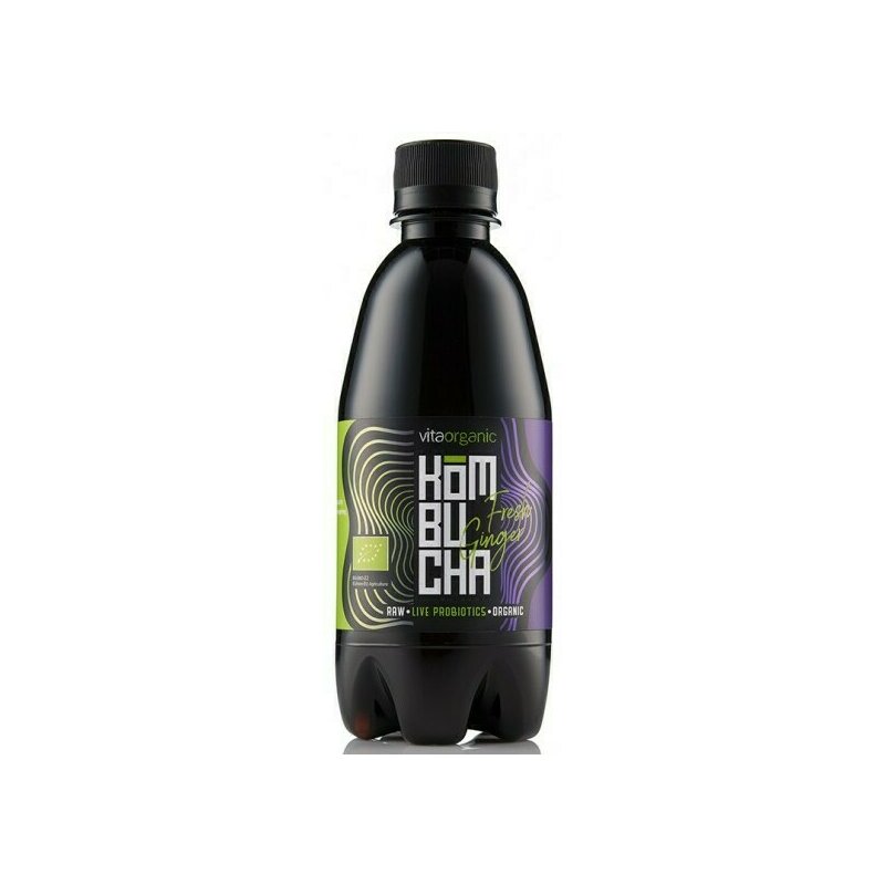 Kombucha cu ghimbir bio 330ml Vita Organic