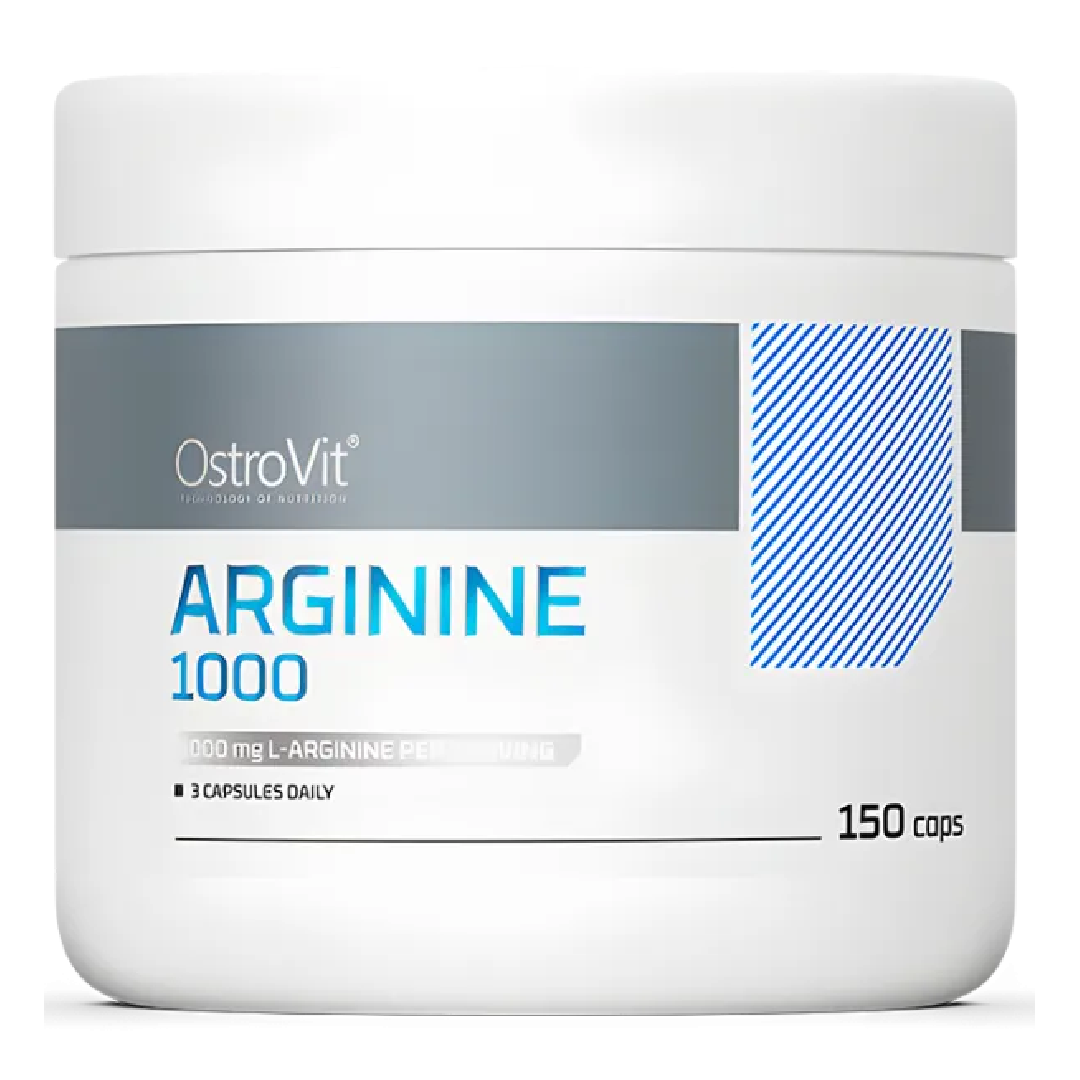 L-arginina, 1000 mg, 150 capsule, OstroVit