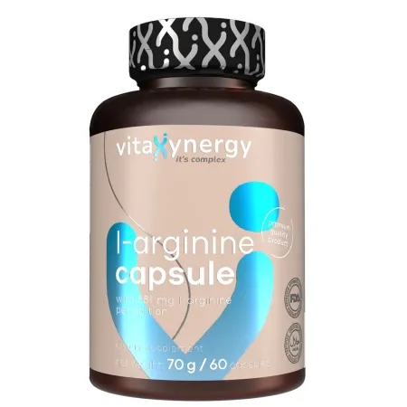 L-arginina, 60 capsule, VitaXynergy
