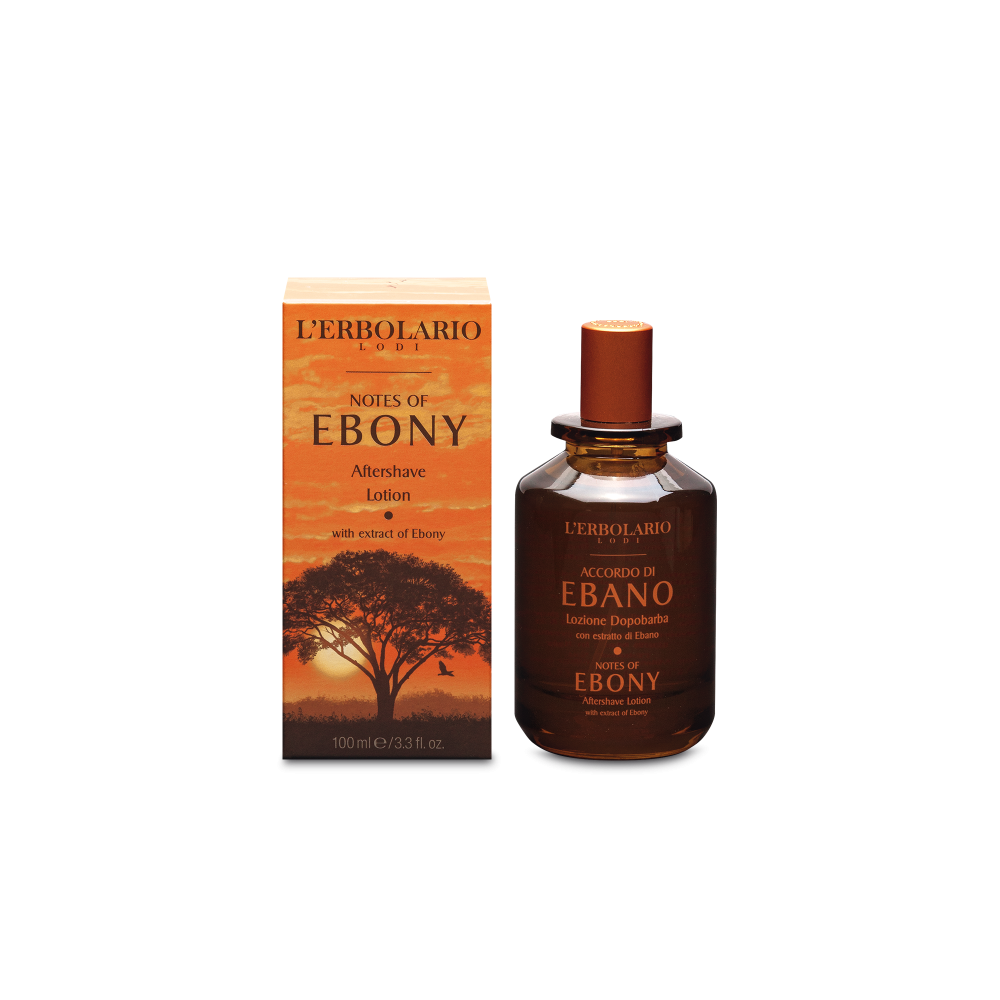 L'Erbolario Lotiune dupa ras Notes Of Ebony, 100ml