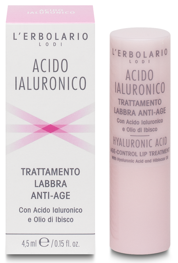 L'Erbolario Stick de buze cu acid hialuronic, 4,5ml